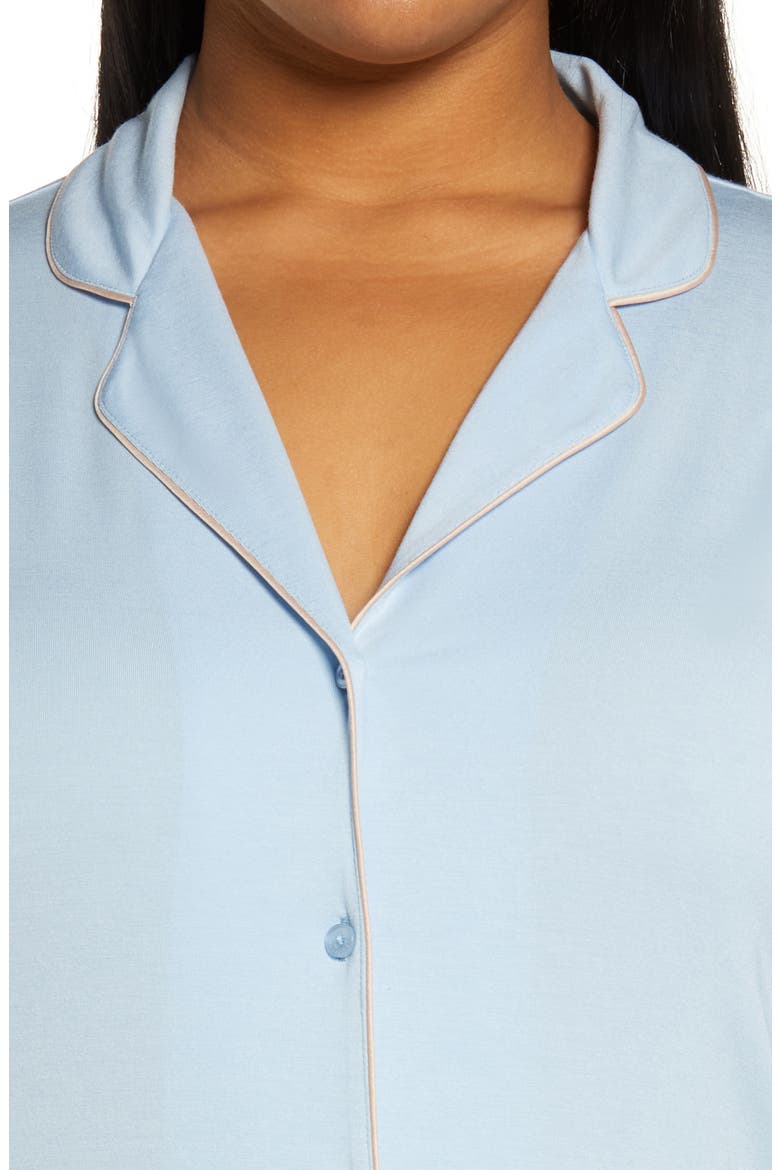 Moonlight Eco Knit Pajamas, Alternate, color, BLUE BEYOND