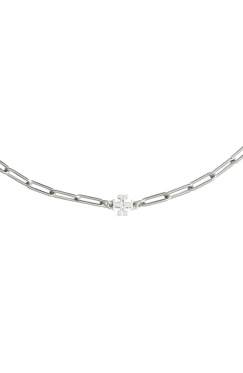 Tory Burch Good Luck Chain Necklace, Alternate, color,