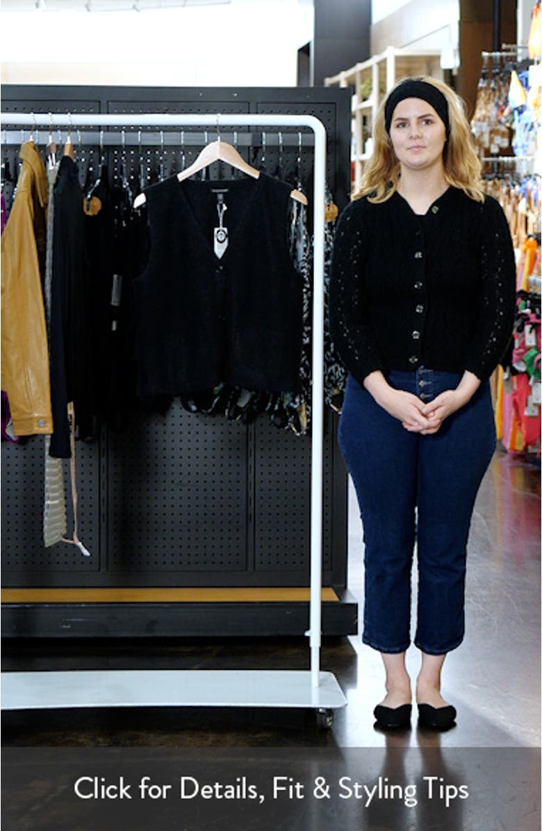 Pocket Wool Felted Cardigan, sales video thumbnail