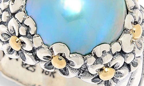 Samuel B. Mabe Pearl Ring In Green