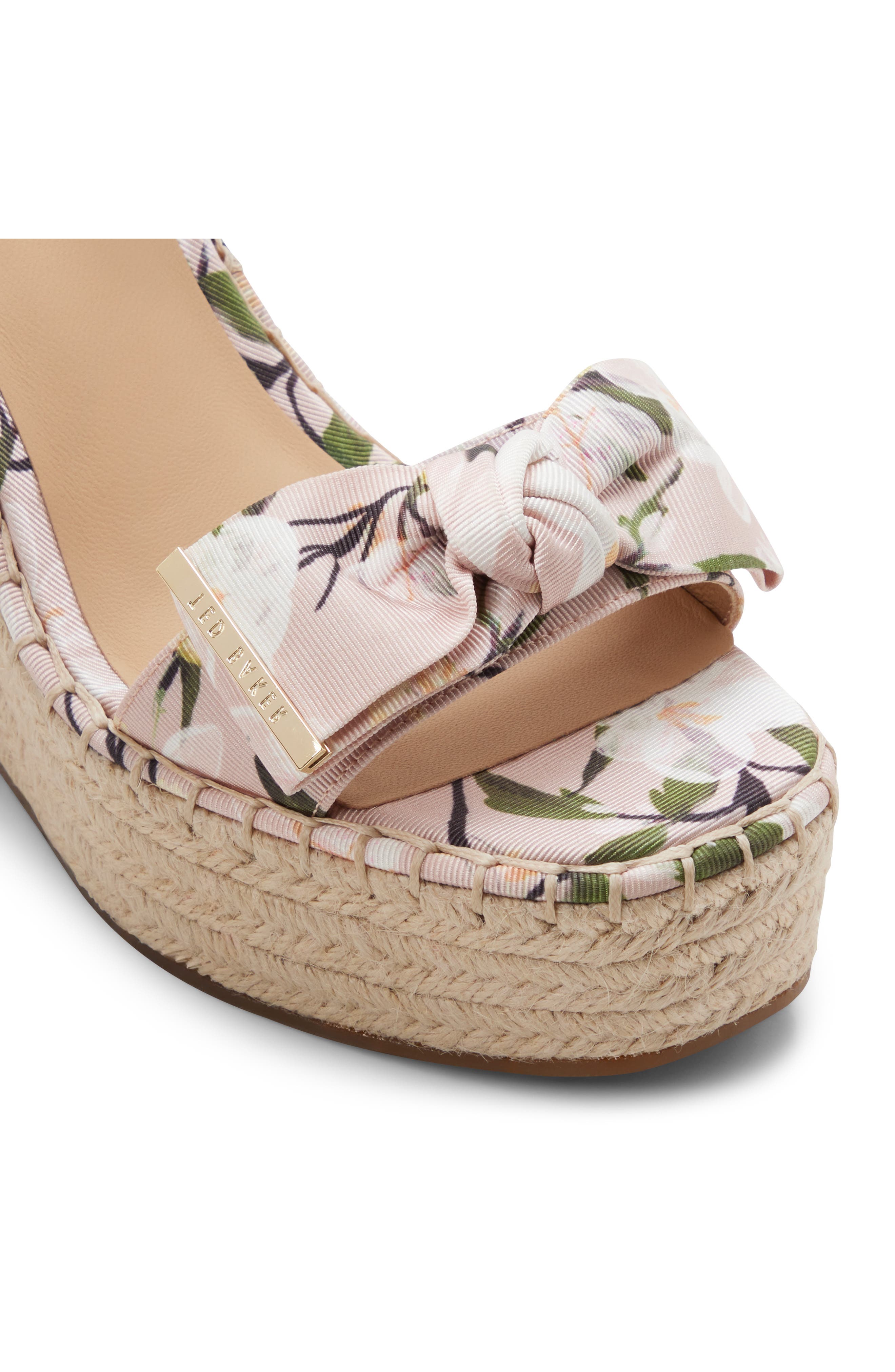 Ted Baker Gia Espadrille Platform Wedge, Alternate, color, 