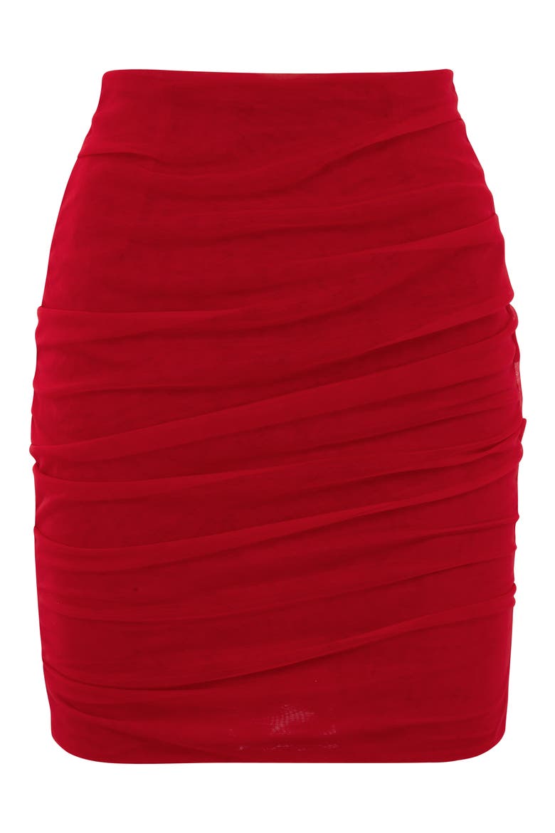 Rosita Skirt, Alternate, color, RED
