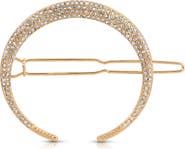 Ettika Single Crescent Crystal Barrette