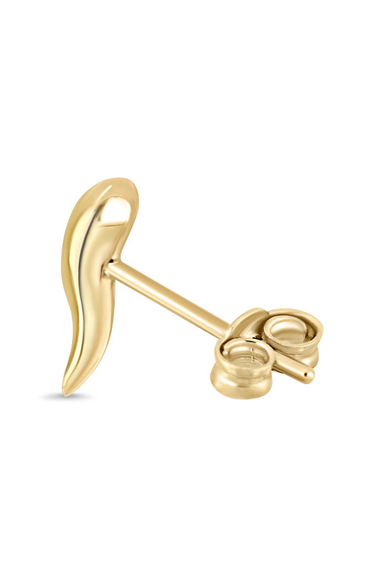 14K Gold Stud Earrings, Alternate, color, 14K YELLOW GOLD