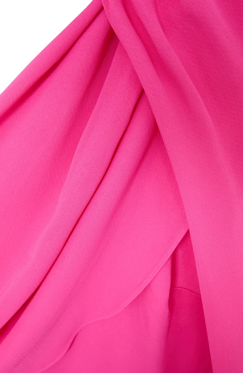 Reiss Carrie One-Shoulder Wide-Leg Jumpsuit, Alternate, color, Raspberry Pink