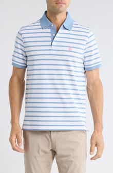 Brooks Brothers Slim Fit Stripe Cotton Piqué Polo