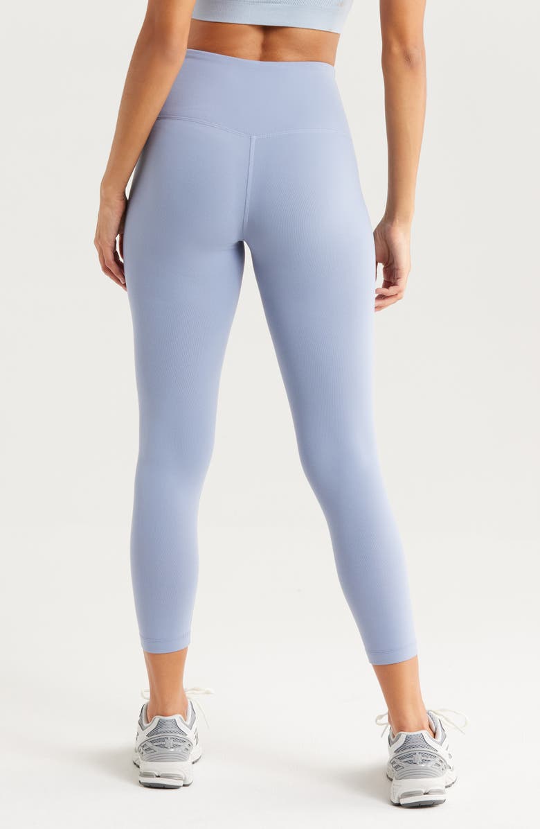 Zella Live In High Waist 7/8 Leggings, Alternate, color, Blue Tempest