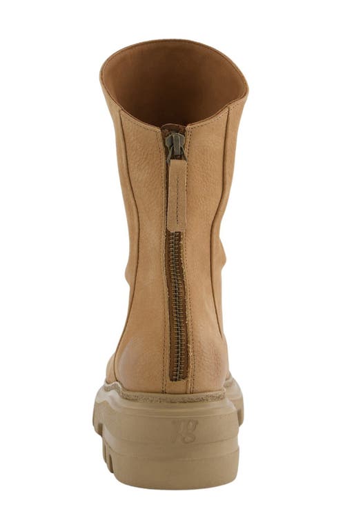 Paul Green Crosby Lug Sole Bootie In Brown