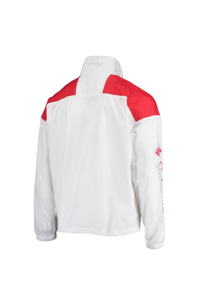 Columbia Men's Columbia White Nebraska Huskers Santa Ana Anorak Quarter-Zip Jacket, Alternate, color, White