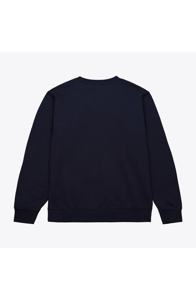 Mitchell & Ness Men's Mitchell & Ness  Navy Penn State Nittany Lions Half Time Fleece Crewneck Sweatshirt, Alternate, color, Navy