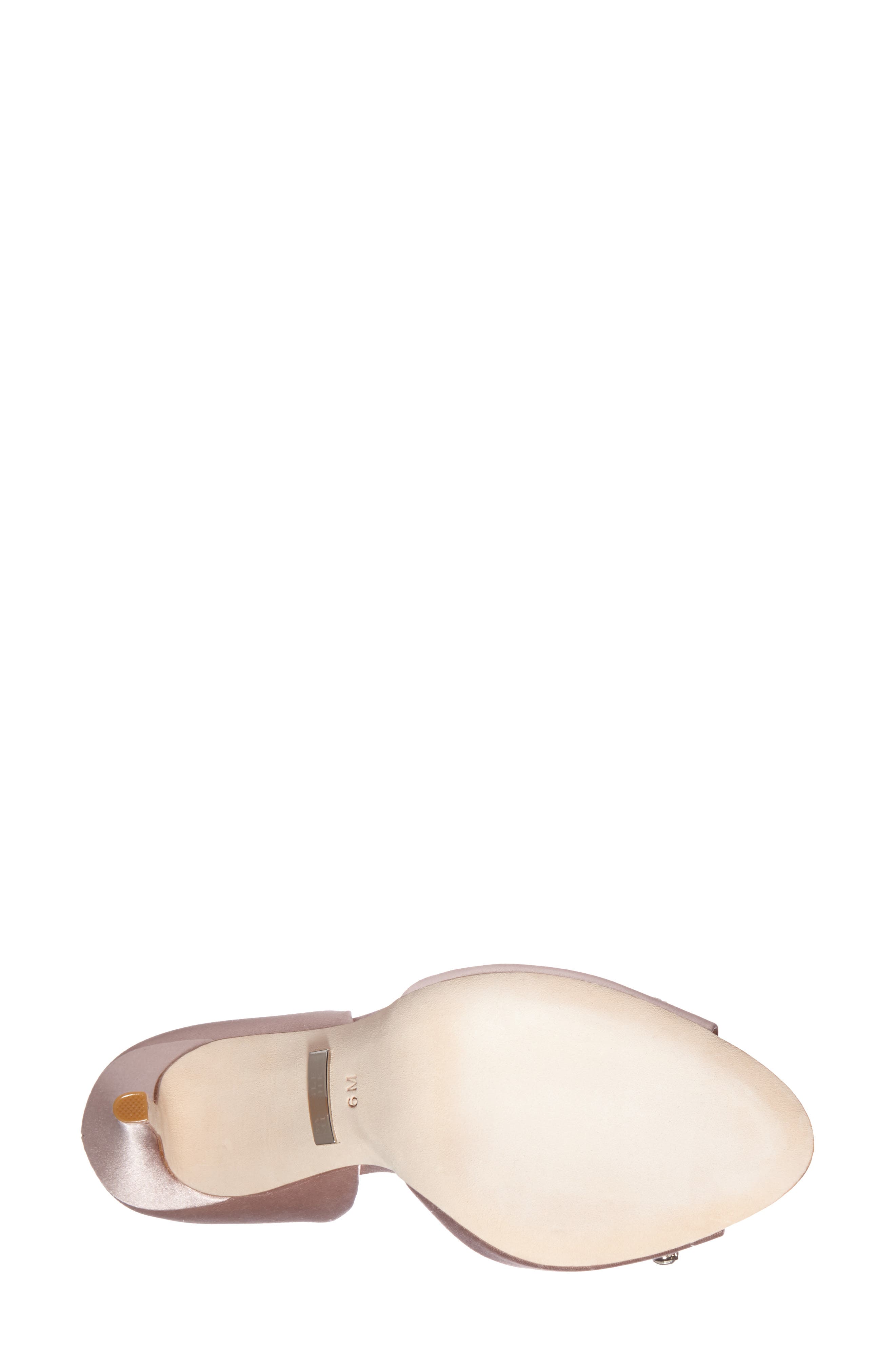 Badgley Mischka 'Giana' Satin d'Orsay Pump, Alternate, color, BLUSH