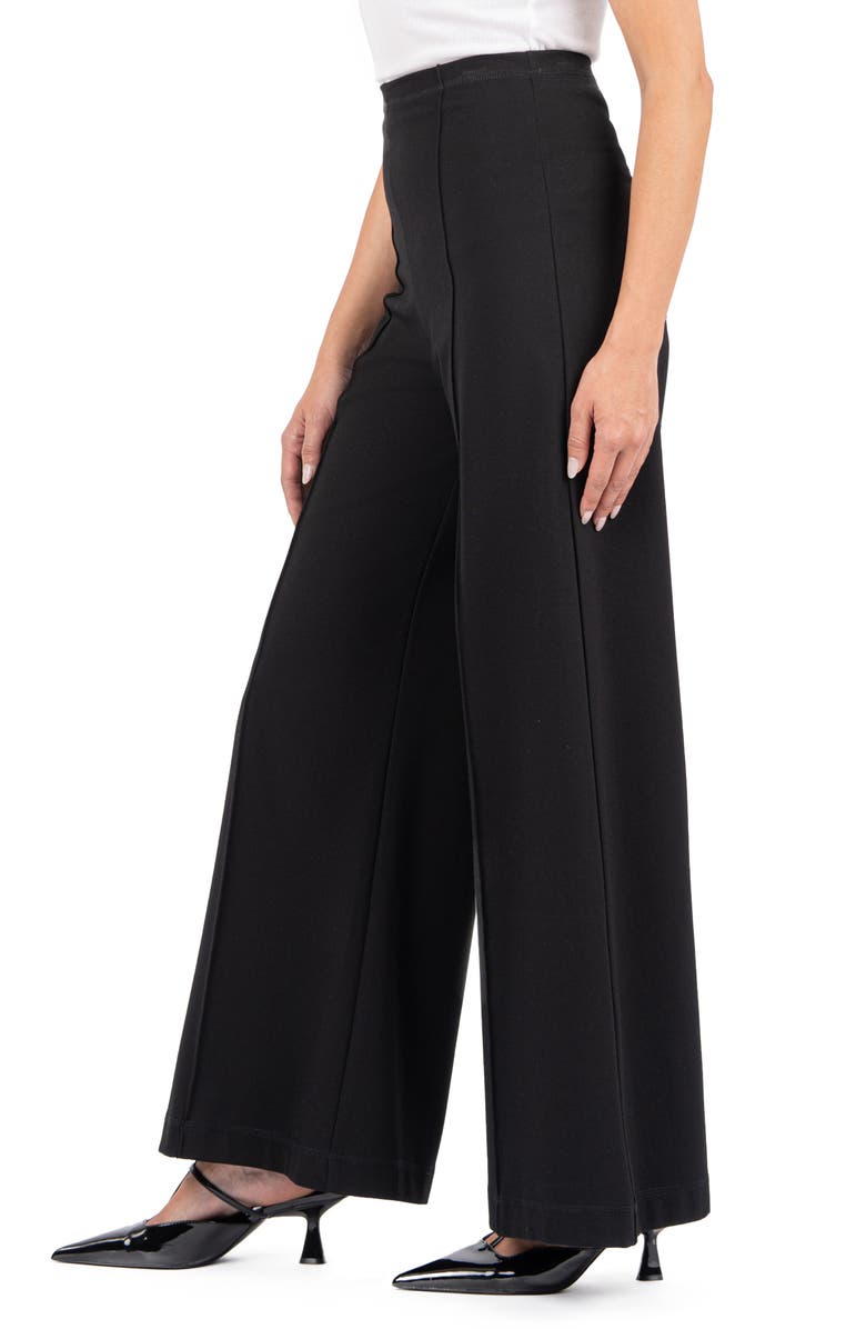 KUT from the Kloth Geri Pull-On High Waist Ultra Wide Leg Knit Pants, Alternate, color, 