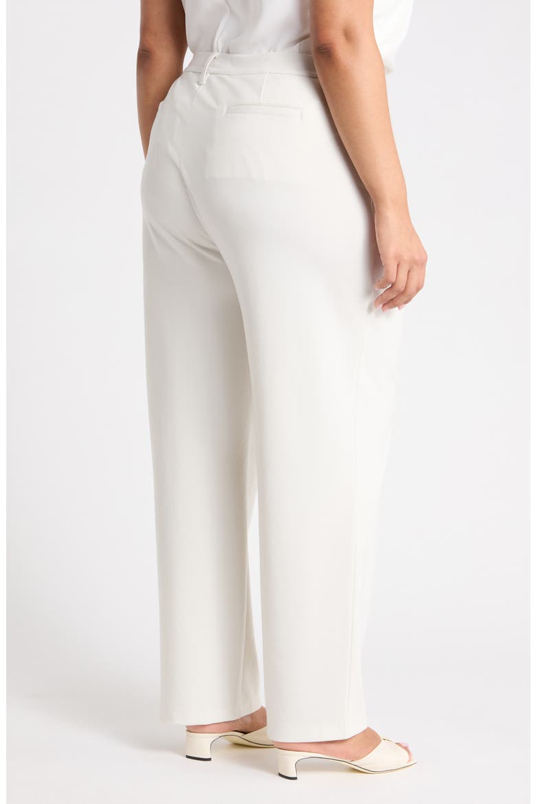 HIGH WAISTED STRAIGHT F/L TROU, Alternate, color, PLASTER