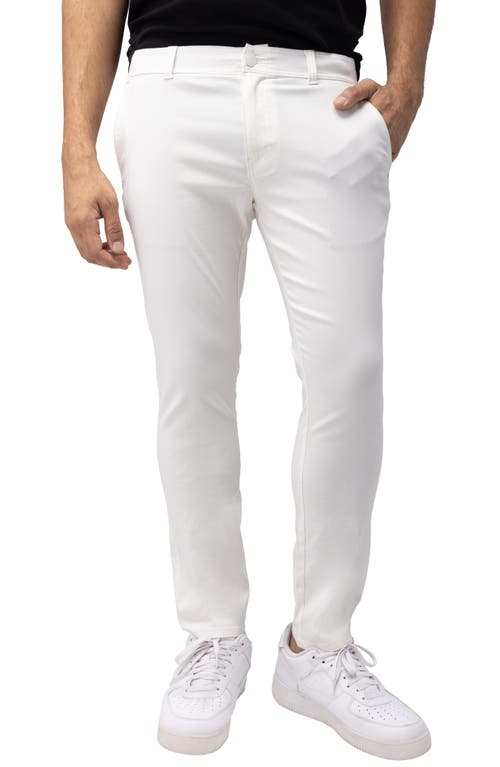 X-ray Xray Hidden Zip Pocket Twill Trousers In Coconut