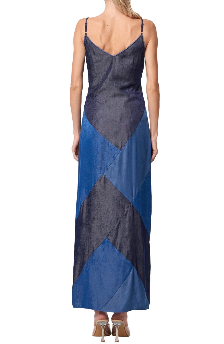 CIEBON Derica Patchwork Slipdress, Alternate, color, 