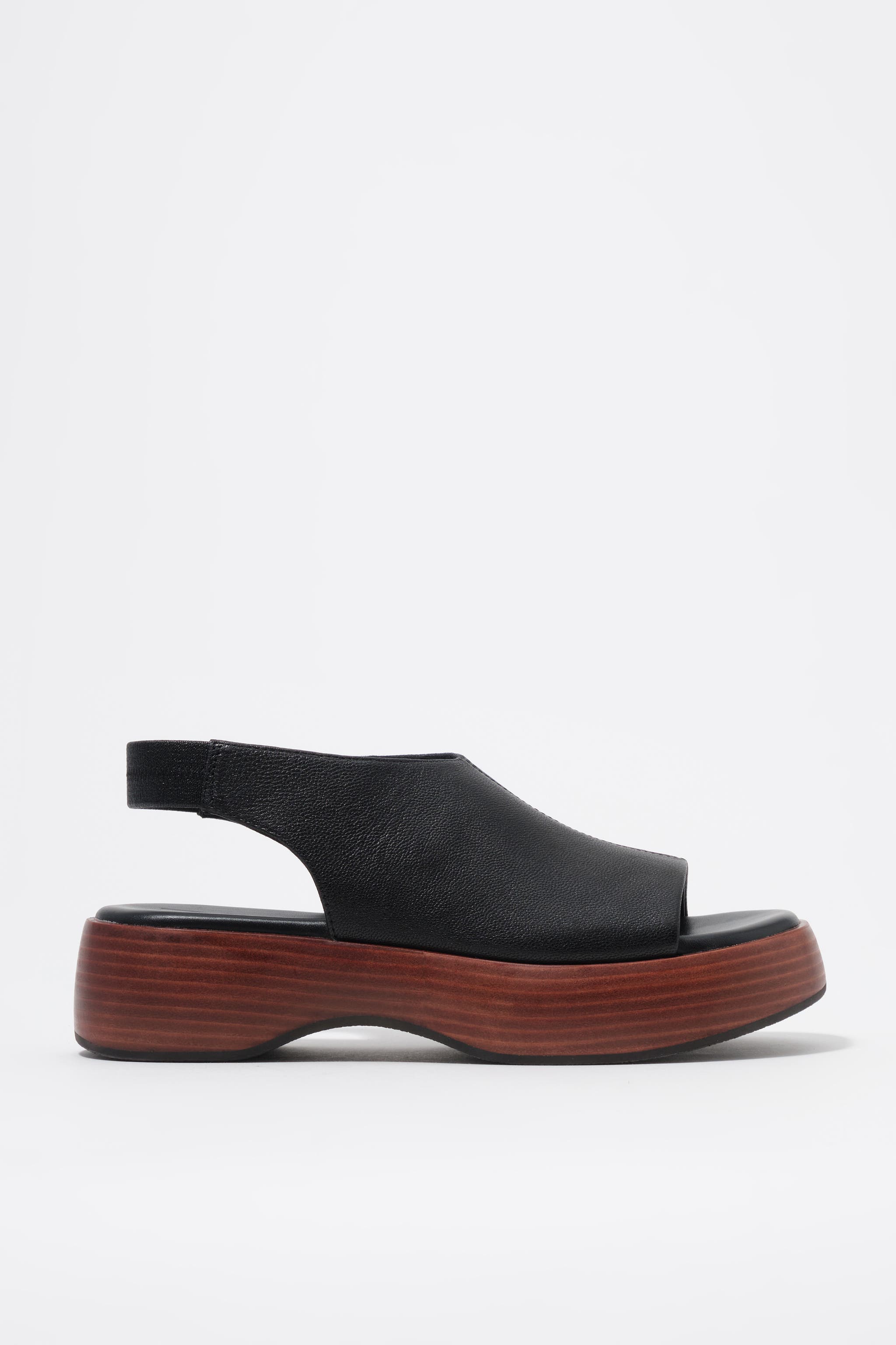 Bimba y Lola Closed-Toe Platform Sandals, Main, color, Black