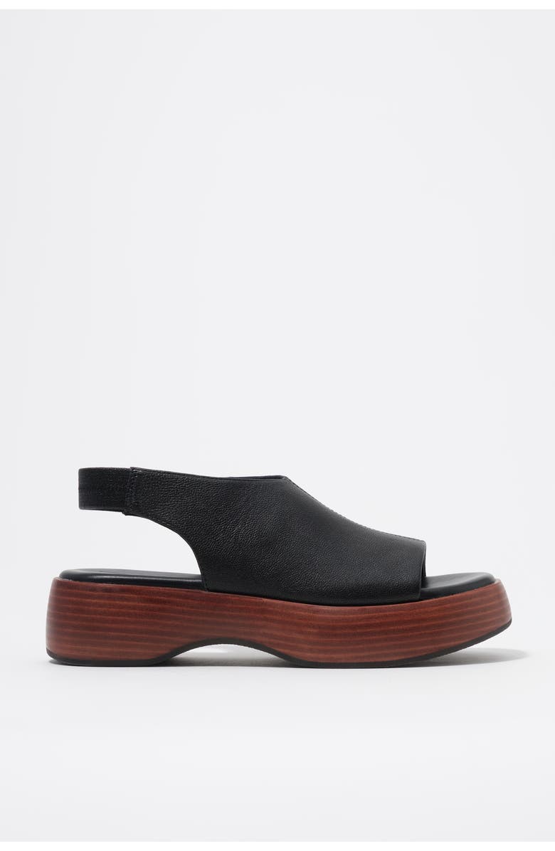 Bimba y Lola Closed-Toe Platform Sandals, Main, color, Black