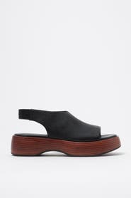 Bimba y Lola Closed-Toe Platform Sandals