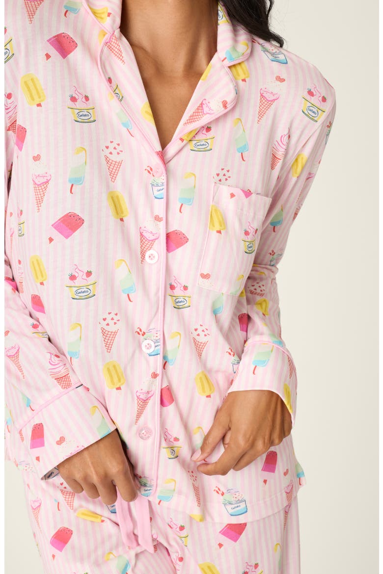 Playful Print Pajamas, Alternate, color, PINK MULTI