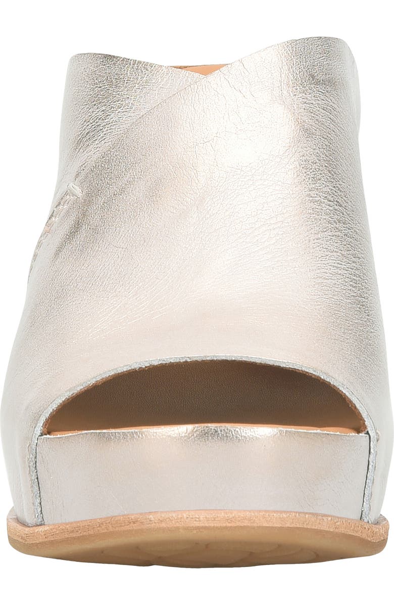 Kork-Ease<sup>®</sup> Stowe Platform Slide Sandal, Alternate, color, Champagne Metallic