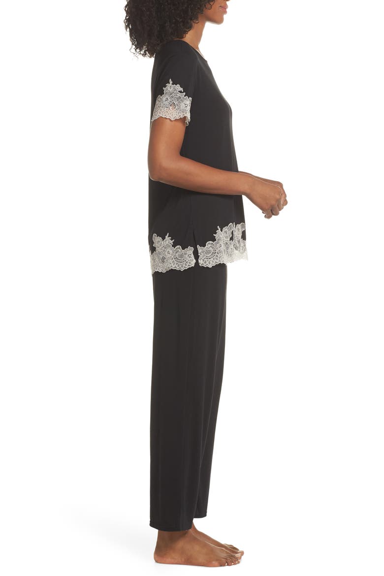 Luxe Shangri-La Pajamas, Alternate, color, BKC
