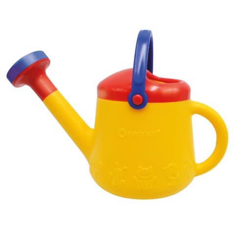 Toddler Outdoor Garden Tools -Classic Yellow Watering Can for Kids Ages 18 Months and Up - 1 Liter Garden Toy Set - Made in Germany