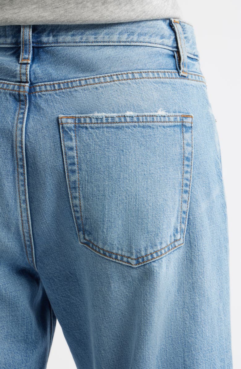 FRAME The Off Duty Hang Ankle Straight Leg Jeans, Alternate, color, Frey