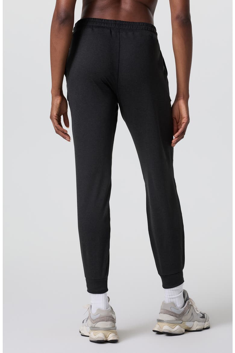 DreamKnit™ Performance Long Joggers, Alternate, color, BLACK HEATHER