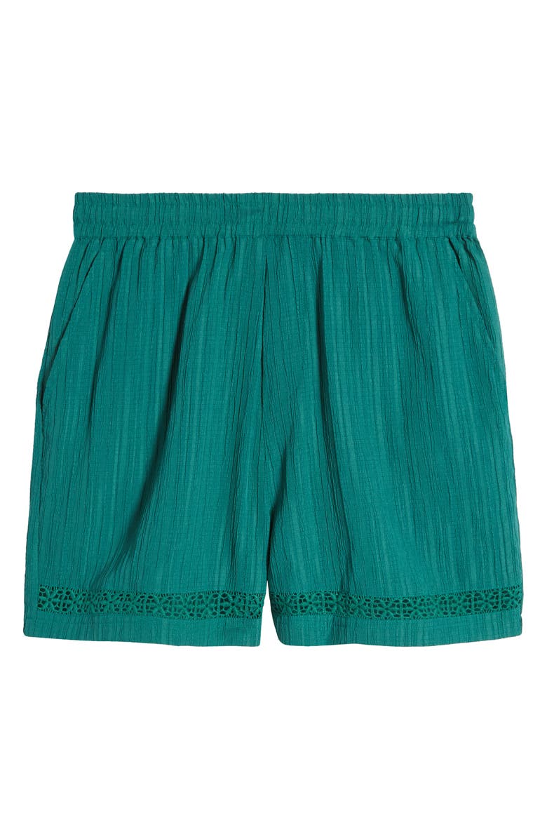 Native Youth Rib Textured Seersucker Shorts, Alternate, color, 
