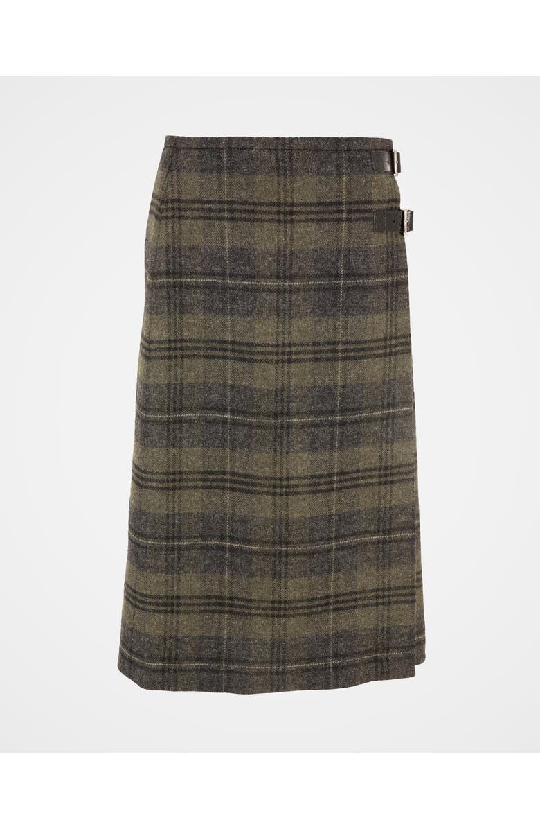 Celtic & Co. Midi Celt Kilt Plaid Skirt, Alternate, color, Cairngorm Heath