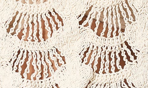 NOISY MAY NOISY MAY LANA CROCHET CROP SWEATER 