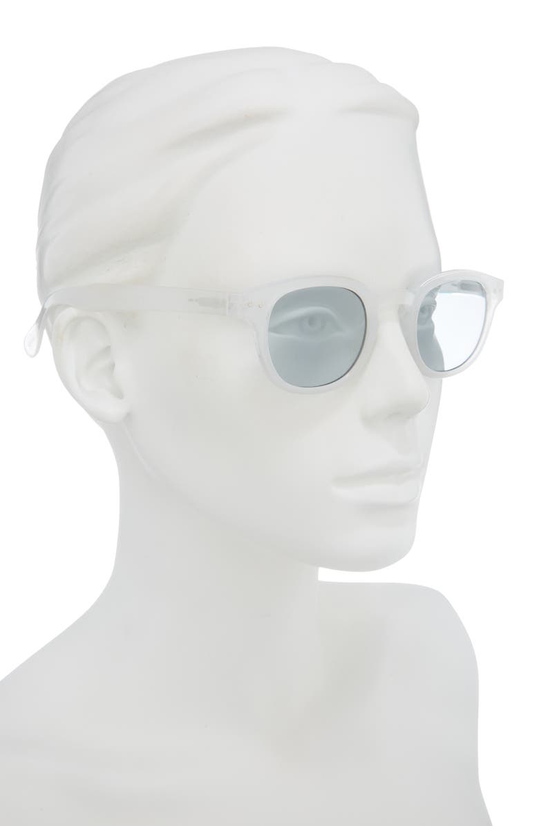 IZIPIZI Round Sunglasses, Alternate, color, Moonlight Grey