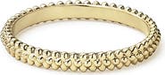 LAGOS Caviar Beaded Stacking Ring