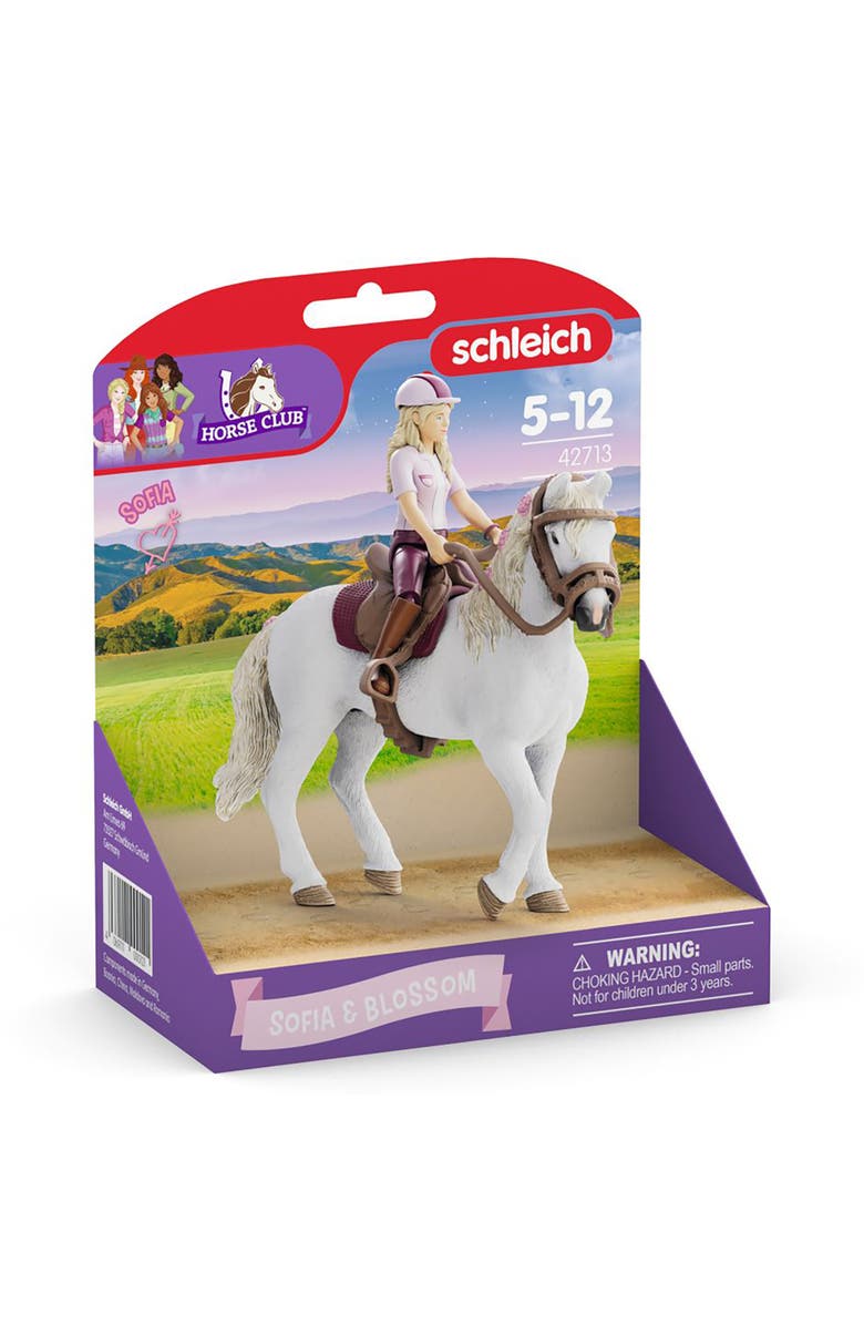 Schleich Horse Club Sofia & Blossom 6pc Playset, Alternate, color, Multicolored