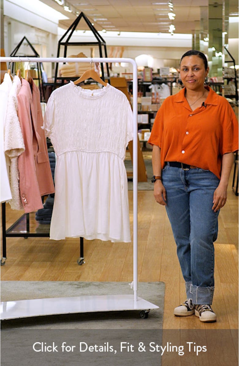 Emari Puff Sleeve Minidress, sales video thumbnail