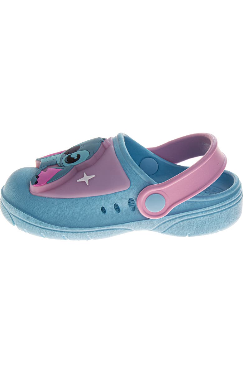 Disney Lilo & Stitch Girls Clogs, Alternate, color, Blue Pink