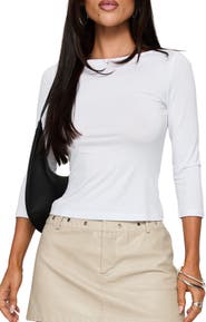 Princess Polly Alouette Boat Neck Top