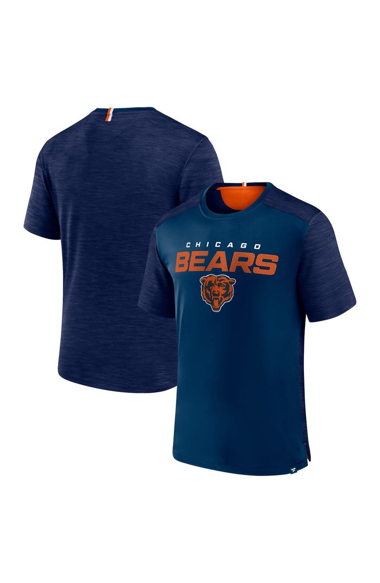 FANATICS Men's Fanatics Branded Navy Chicago Bears Defender Evo T-Shirt, Main, color, Navy