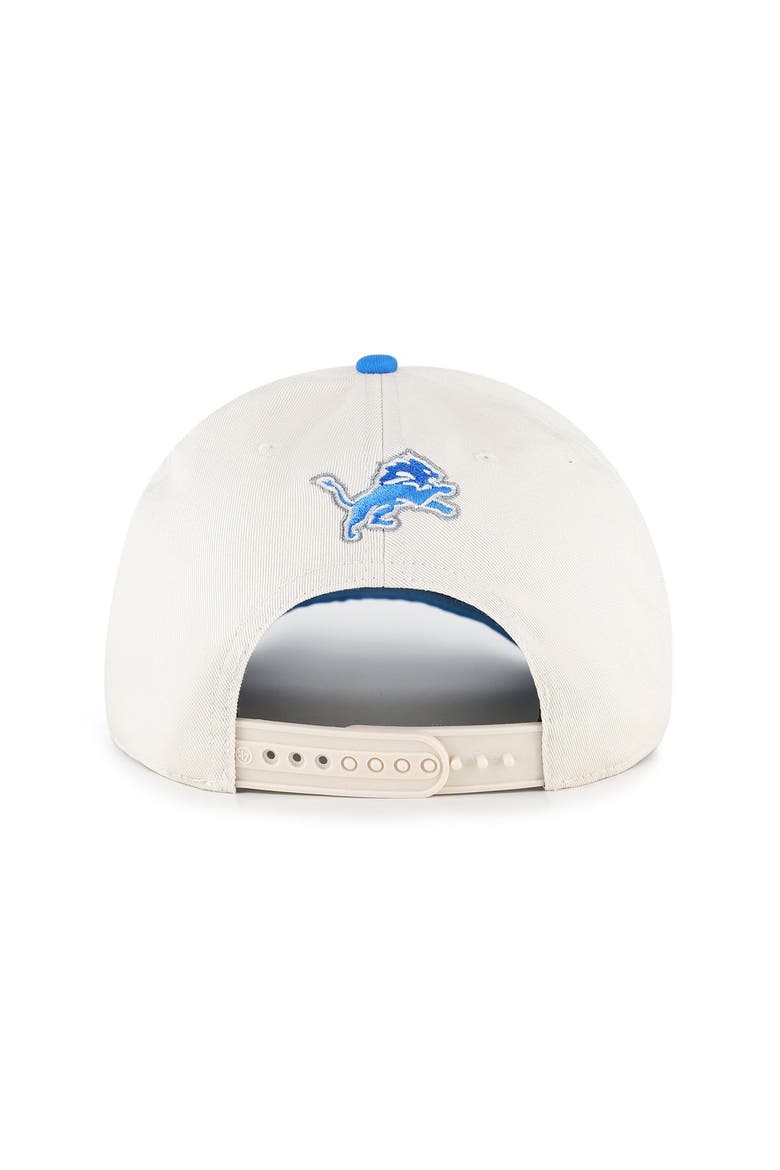 Women's '47 Natural Detroit Lions Rope Script Hitch Adjustable Hat, Alternate, color, Natural