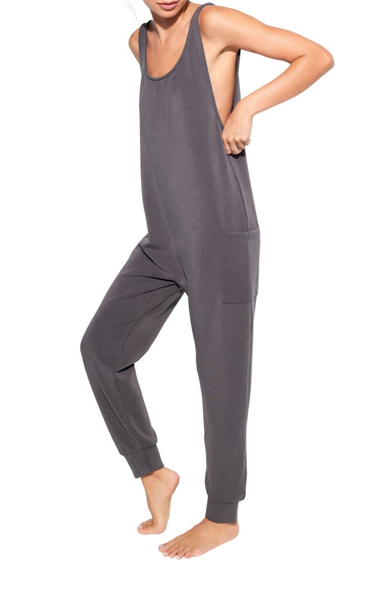 Spiritual Gangster KLUM JUMPSUIT, Alternate, color, Moon Rock