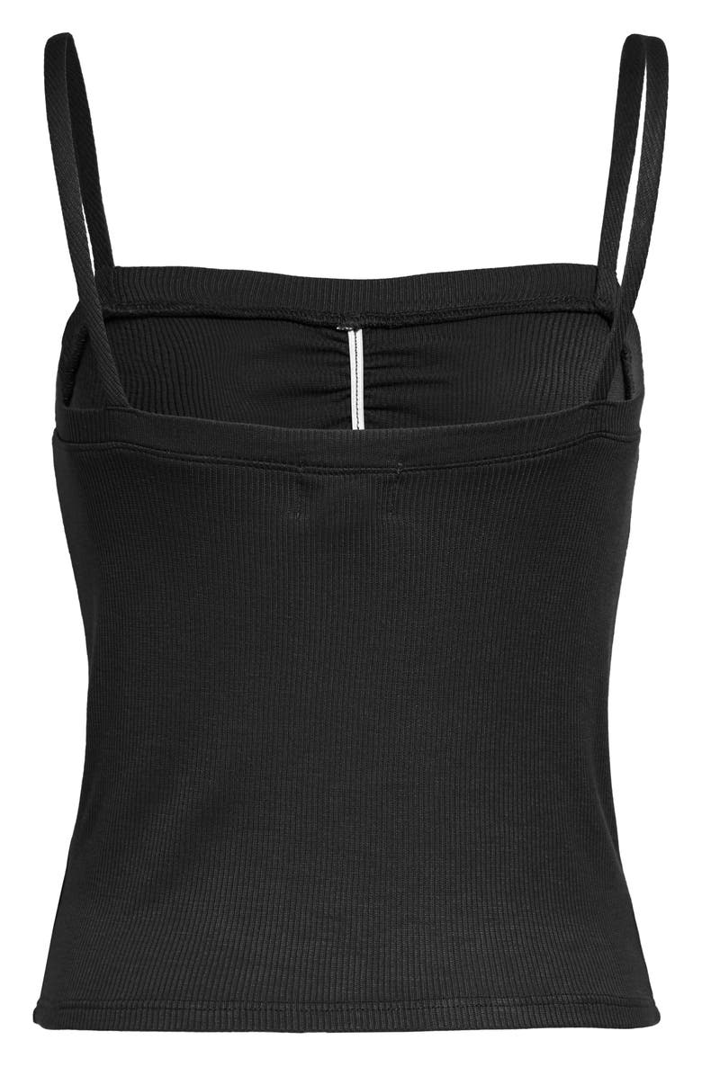 Project Social T Cinched Front Crop Tank, Alternate, color, 