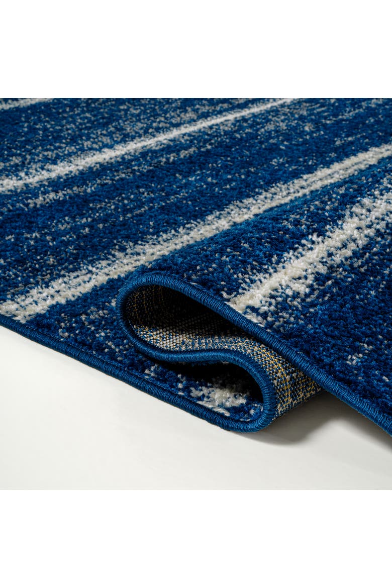 Williamsburg Minimalist Stripe Area Rug, Alternate, color, Navy/Cream