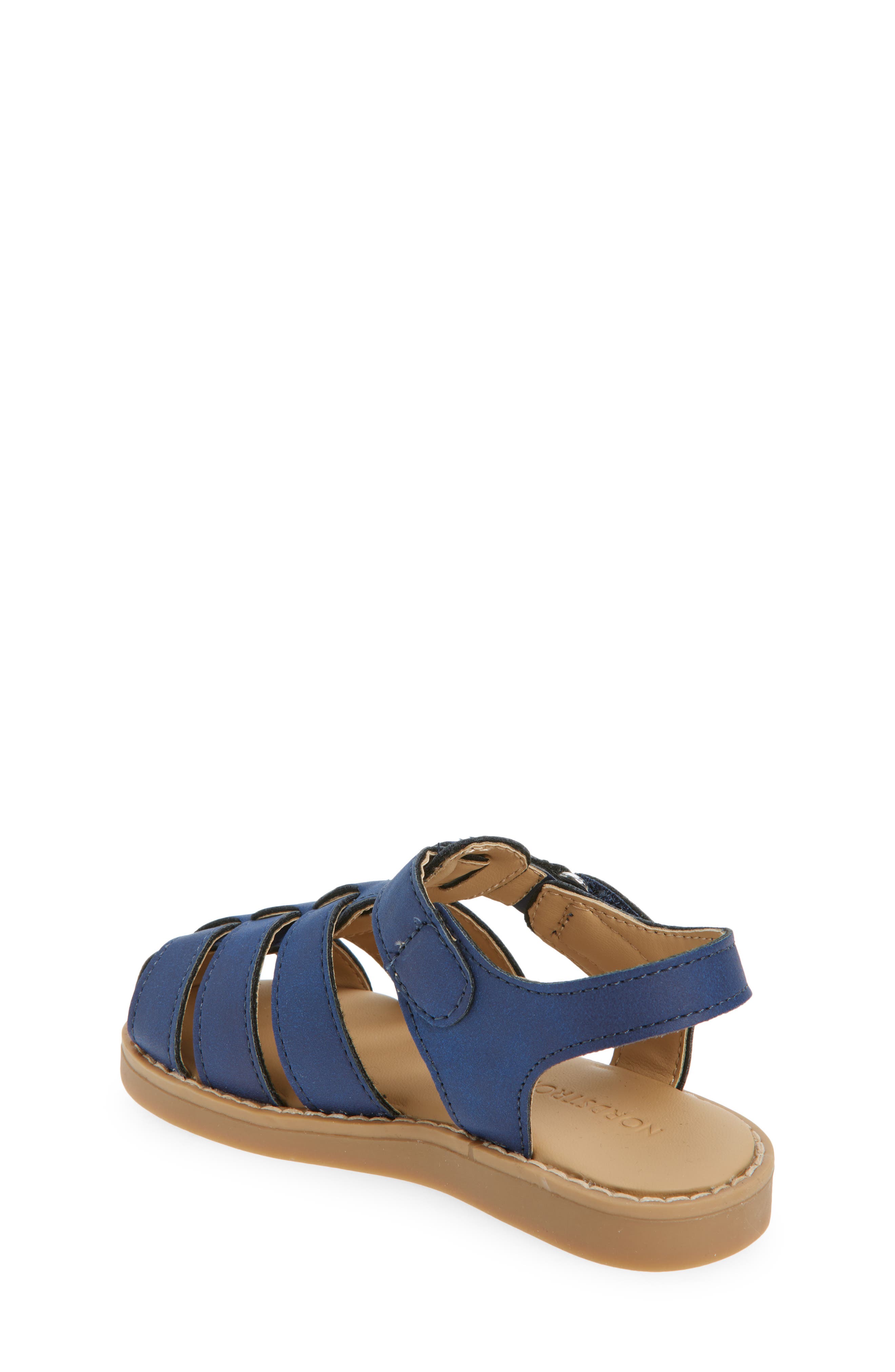 Nordstrom Kids' Truce Fisherman Sandal, Alternate, color, Navy