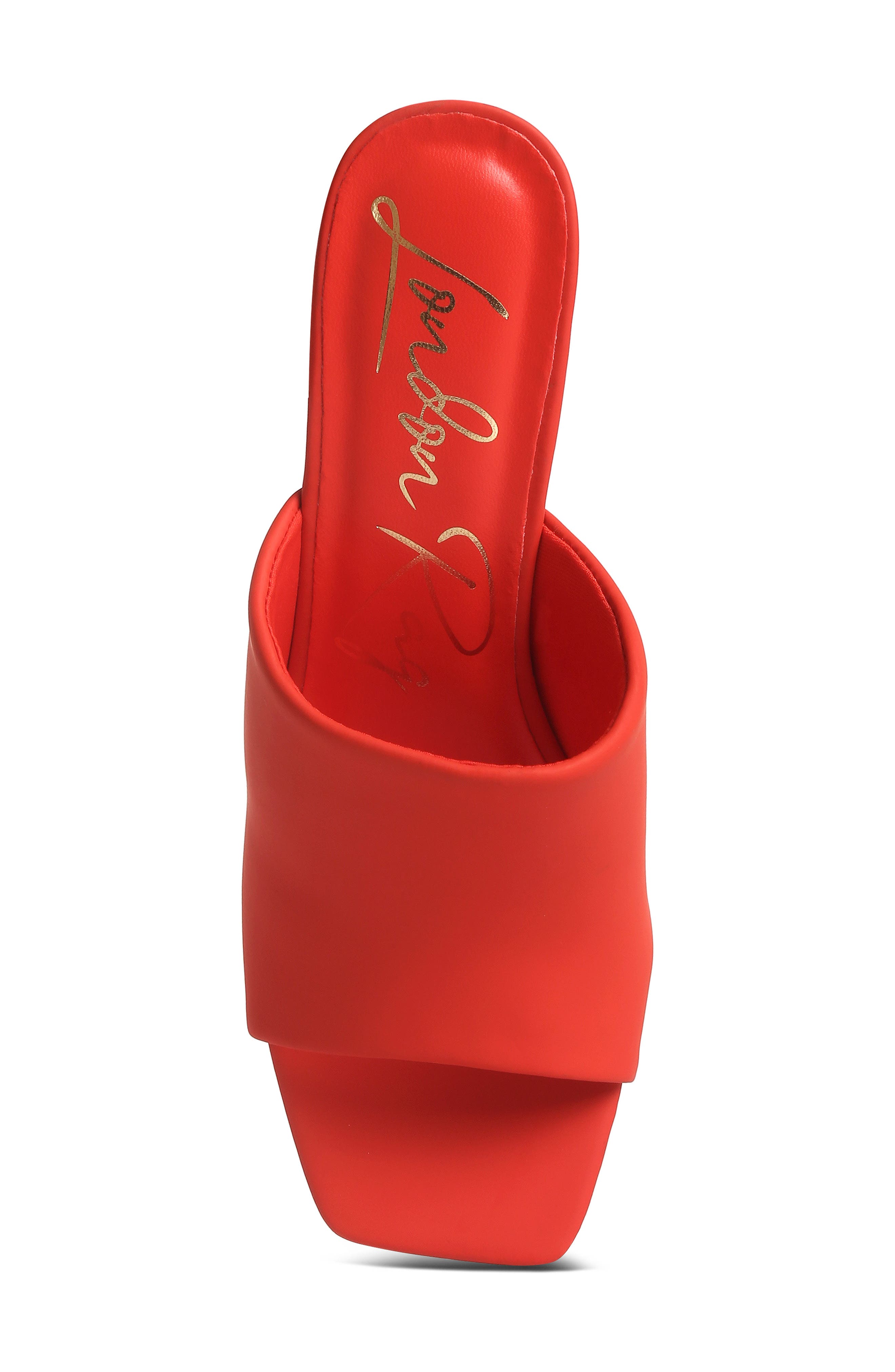 Cannes Slide Sandal, Alternate, color, ORANGE