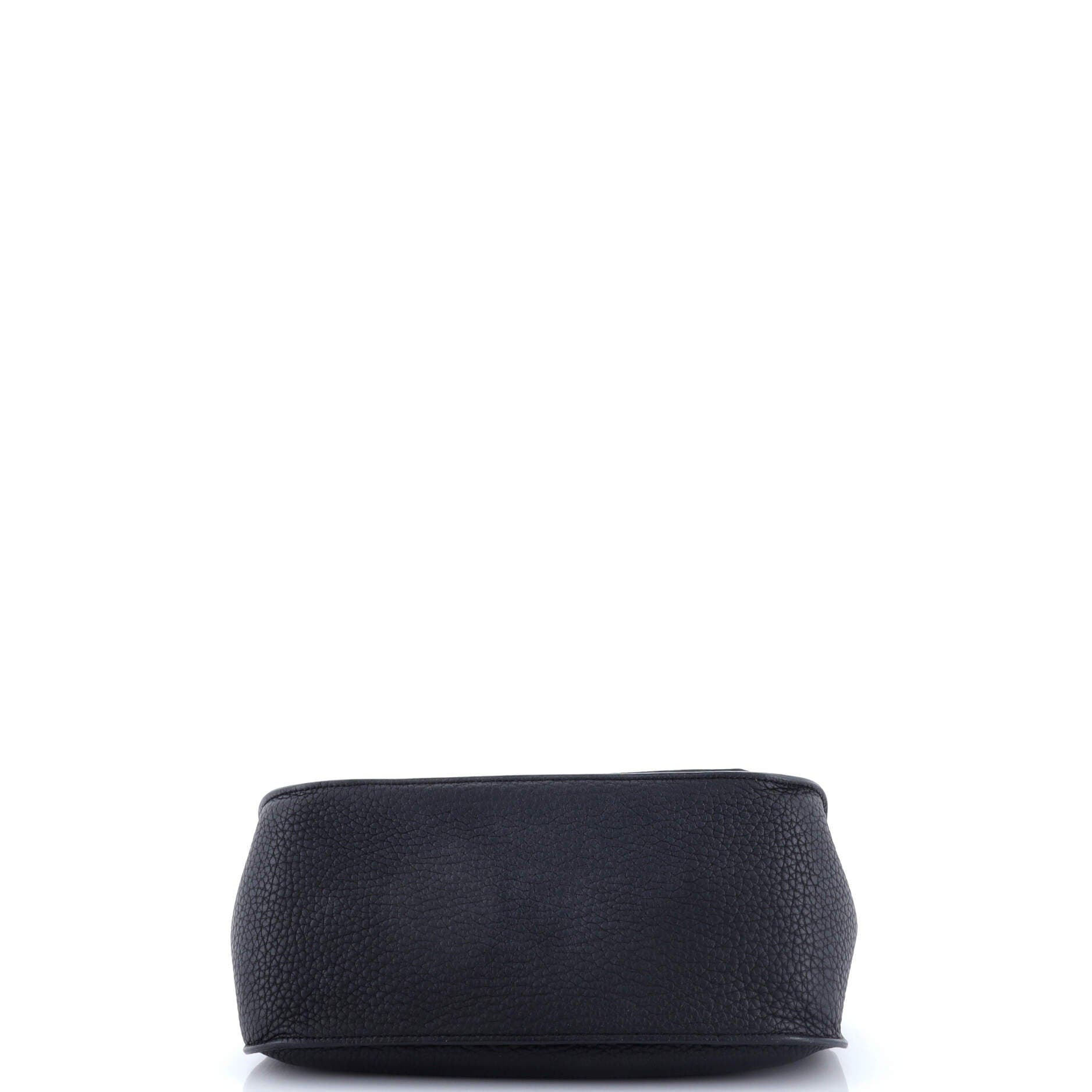 Pre-Owned Hermes Jypsiere Bag Clemence 28, Alternate, color, Noir