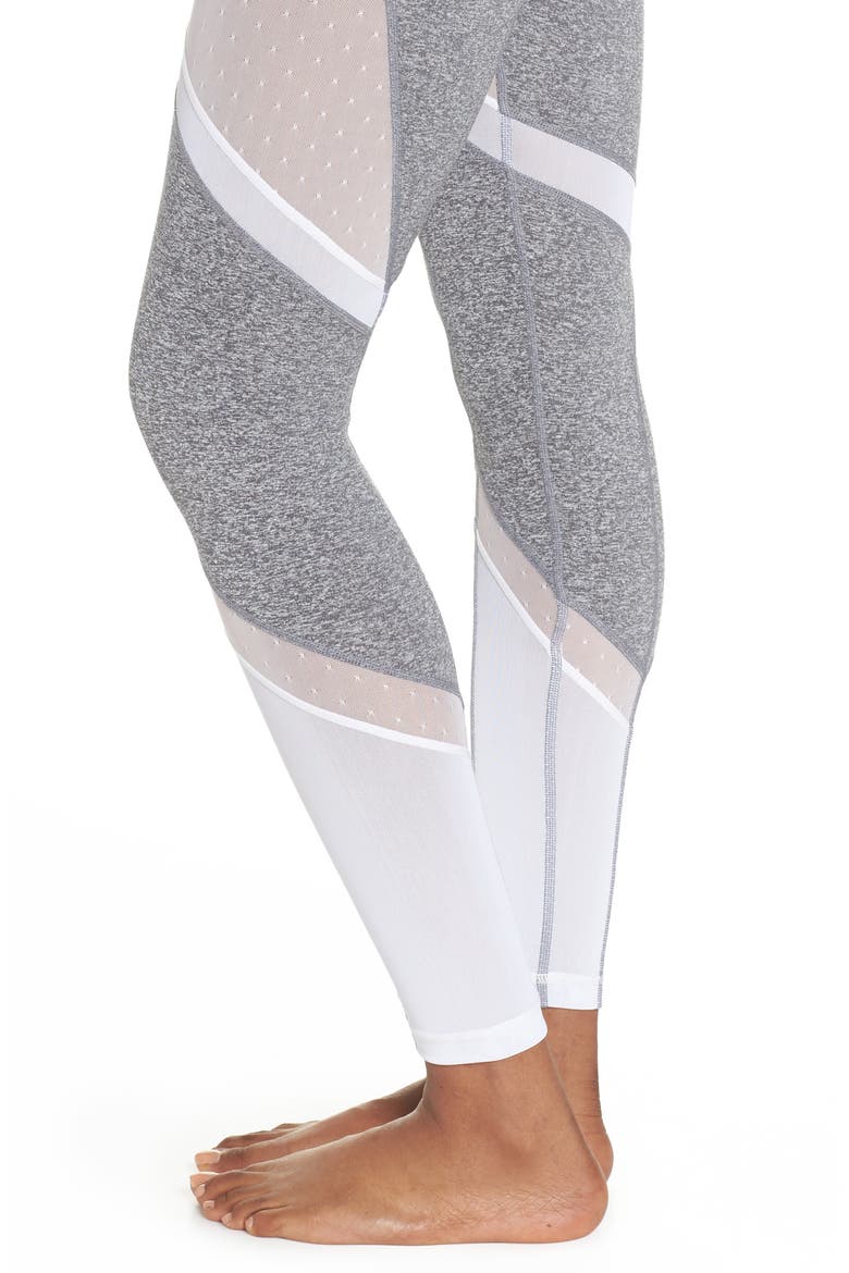 Sun Salutation High Waist Leggings, Alternate, color, GREY GRAPHITE