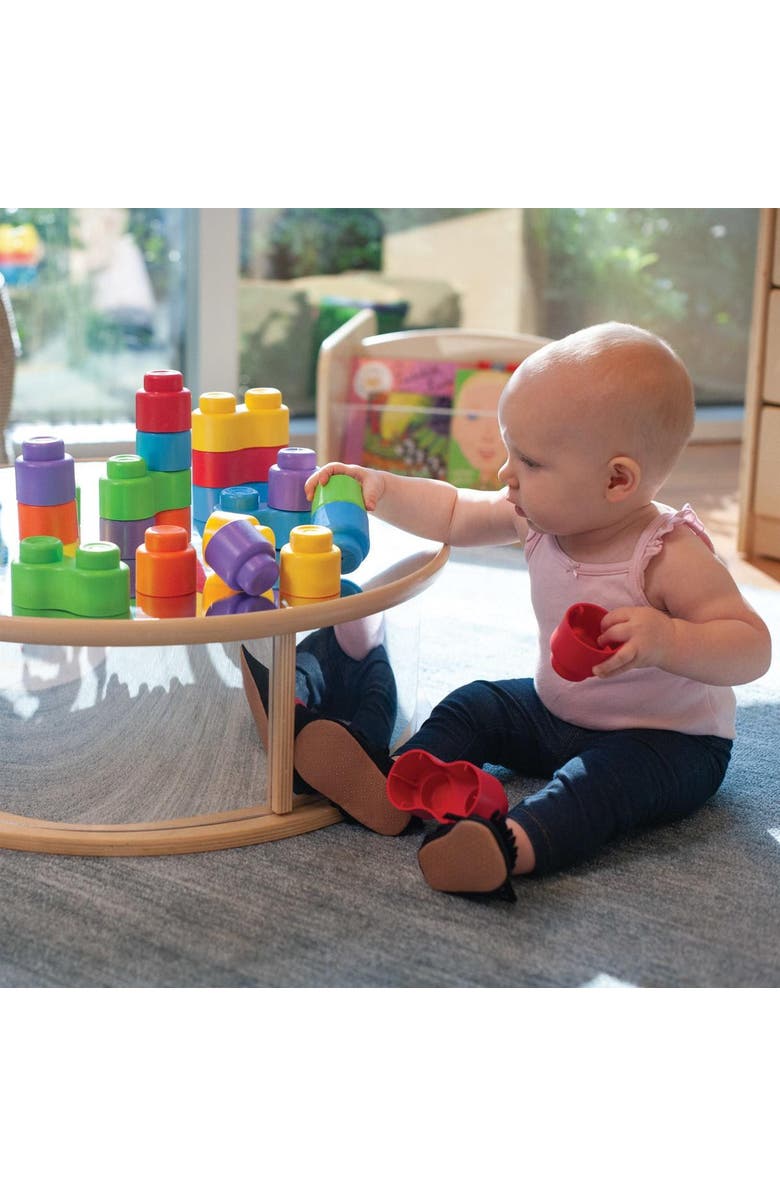 Quercetti Soft Stack Baby Bricks - 32 Pieces, Alternate, color, Multicolored