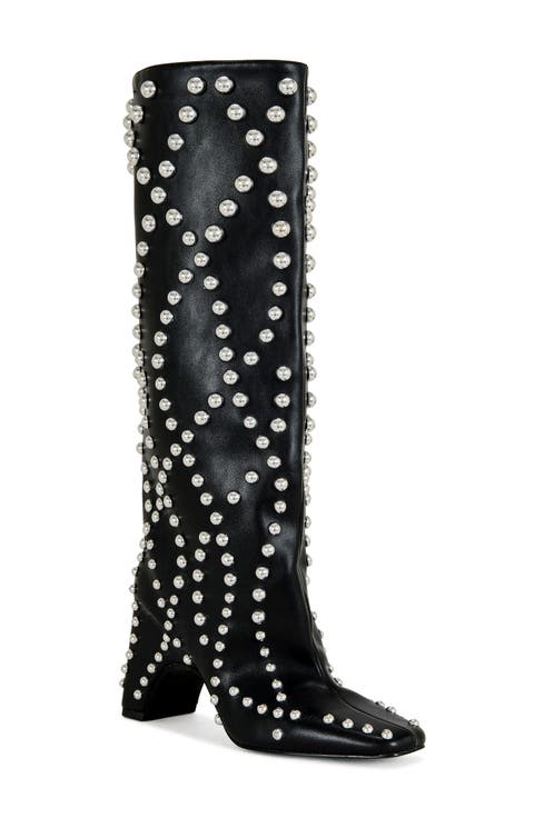 Virgile Studded Knee High Boot (Women)