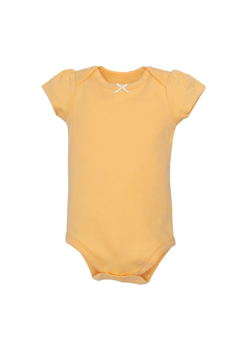 5Pk of Gentle Cotton One-Pieces, Alternate, color, Cheerful Floral Mini