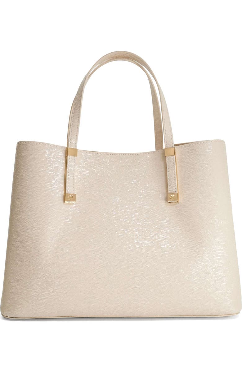 Dune London Dorry Faux Leather Tote, Alternate, color,